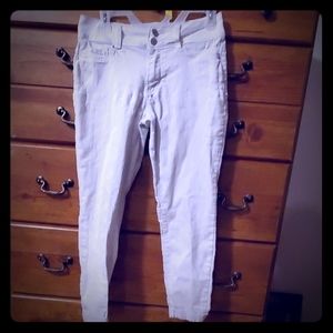White jeggings